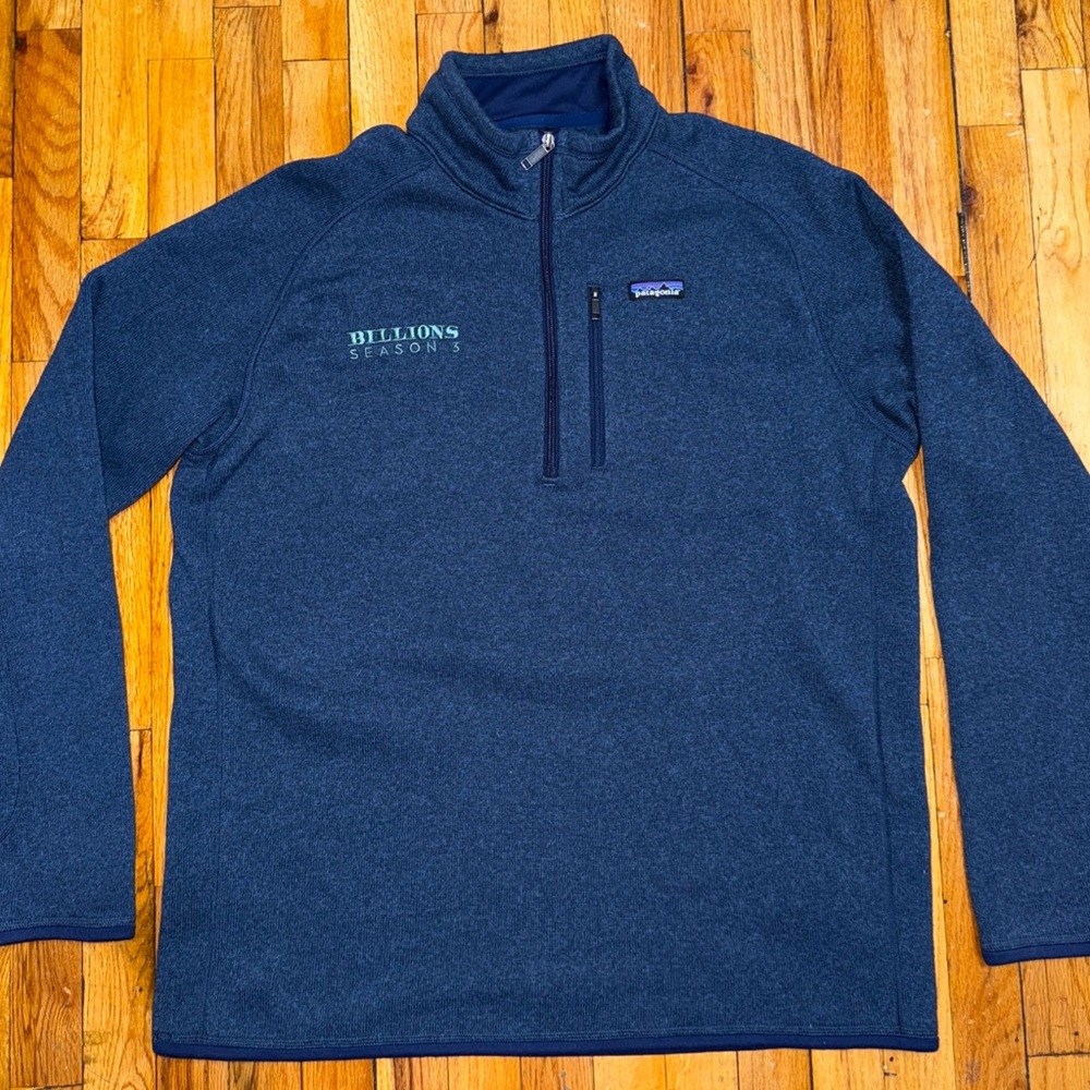 Patagonia Mens Better Sweater 1/4 Zip  Navy